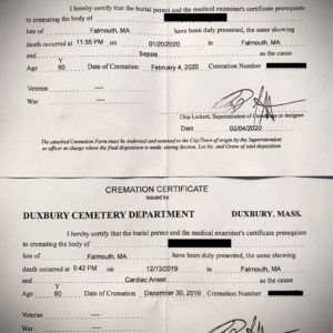 Human Cremains Hourglass